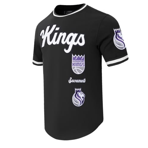 Camiseta Sacramento Kings Pro Standard Retro Classics con acabados premium en color negro 3