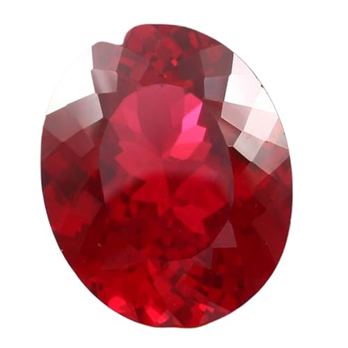 Rubis naturel ovale 18x13mm gemme à facettes en vrac GH_NAT_10030