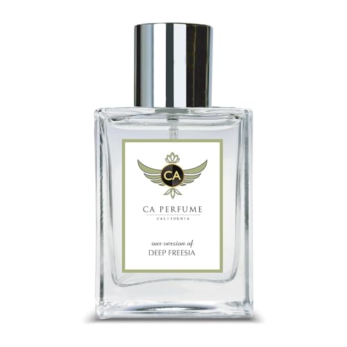 CA Perfume Impression of Deep Freesia for Women Floral Fragrance Long Lasting Perfumes for Women Eau De Parfum 1.7 Fl Oz 50ml