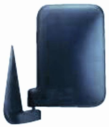 Marchio italiano CG94 CG94 RETROVISORE MANUALE Destro [Lato Passegero]- SUPERCARRY - P!AGGIO PORTER - DA!HATSU HIJET DX- CALOTTA NERA
