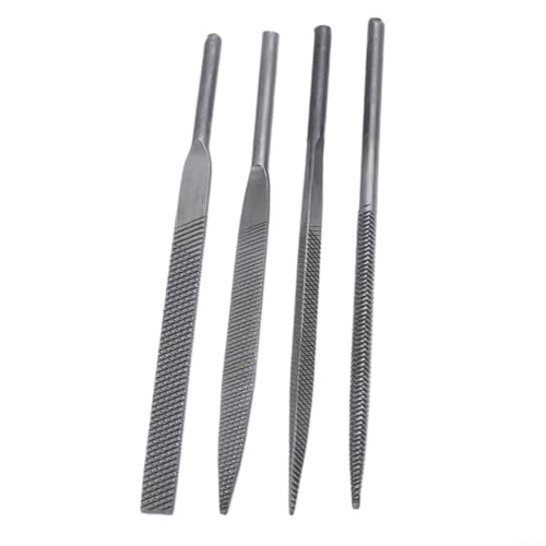 4 cuchillas neumáticas para sierra de lima de aire AF 5, construcción de acero adecuada para vidrio, cerámica, metal, madera y tareas de tallado y tallado