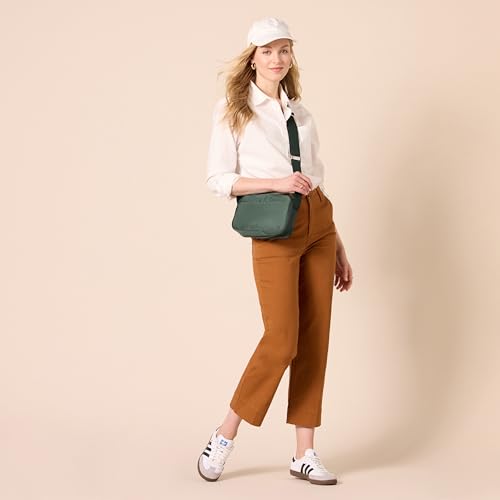 Amazon Essentials Women's High-Rise Slim-Fit Ankle-Length Wide-Leg Khaki Pant4