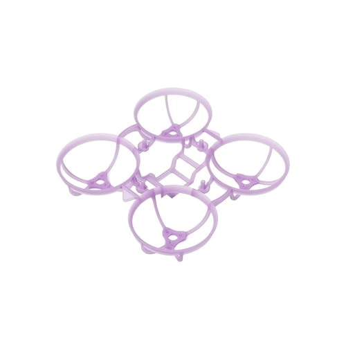 Air65U FPVフレーム 軽量レーシング フリースタイル飛行用 ブラシレスドローンアクセサリー クアッドコプターに最適(Transparent purple)