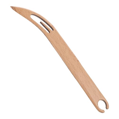 HOODANCOS Weaving Crochet Tool Wooden Weaving Shuttle Sticks for Tapestry Making DIY Projects