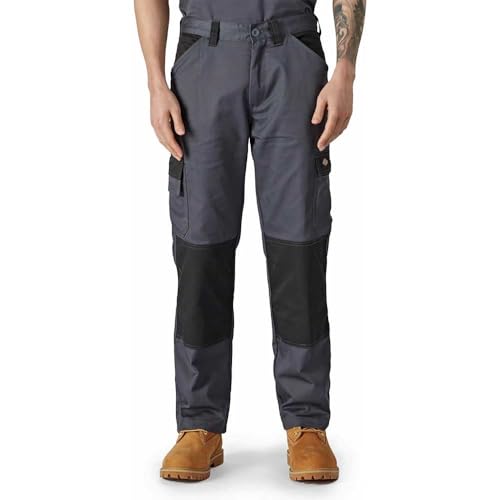 Dickies, Men's, Everyday Trouser, Grey/Black, 42W / 32L