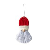 Decoración colgante de árbol de Navidad tejida a mano, 4 piezas, decoración de fiesta, decoración colgante, fondo colgante de pared, manualidades para el hogar (Color: G)