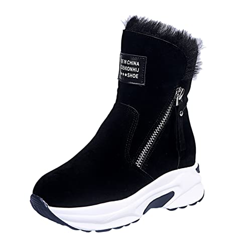 Bottes d'hiver pour femme type après-ski confort thermique et respirant à enfiler