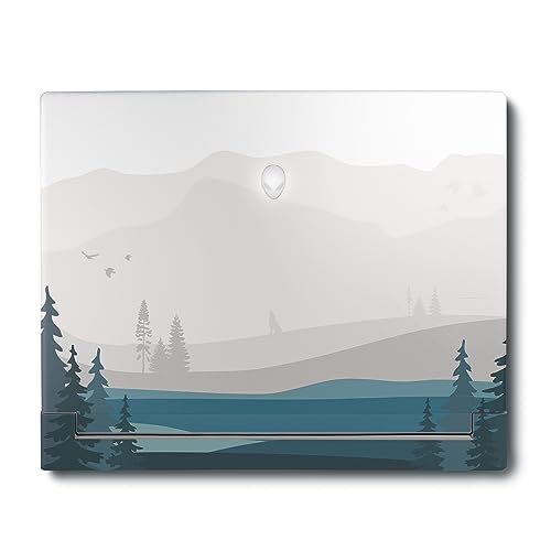 Image of MightySkins Skin Compatible with Alienware X16 R1 (2023) Full Wrap Kit - Tundra | Protective, Durable, and Unique Vinyl Decal wrap Cover | Easy to Apply & Change Styles | Made in The USA