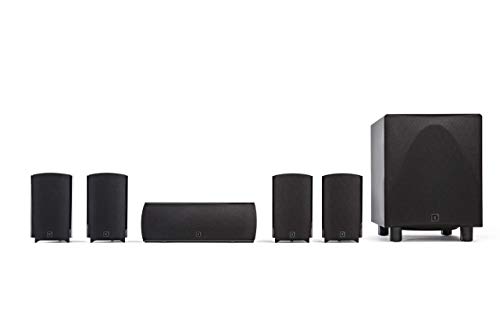 Definitive Technology ProCinema 6D - Compact 5.1 Channel Home Theater Speaker System (2019 Model) (Renewed)