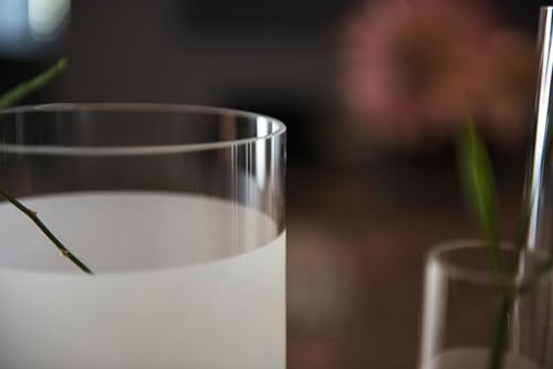 LEONARDO HOME 018628 NOVARA Vase 19 cm satiniert, Glas