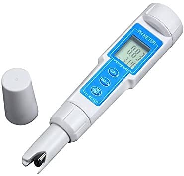 Preciso Tester di PH Digitale Portatile Impermeabile del PH della Penna del PH del PH per Il Laboratorio di urina del Vino dell'Acqua del Pool Acquario Pratico