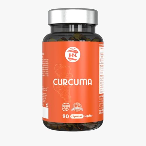 Curcuma en Capsulas de 575 mg. 90 Cápsulas de Curcumina Micelada de Absorción Inmediata, Capsulas de Curcuma Turmeric sin Pimienta Negra y Jenjibre (90)