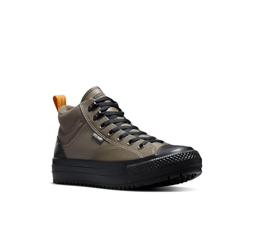 Image of Converse Unisex Adult Chuck Taylor All Star Malden Street Boot, Truffle /Harvest Moon /Black, 7 Womens /5 Mens