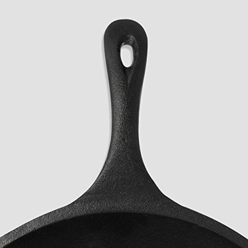 Wok de hierro fundido 12 pulgadas miniatura 2