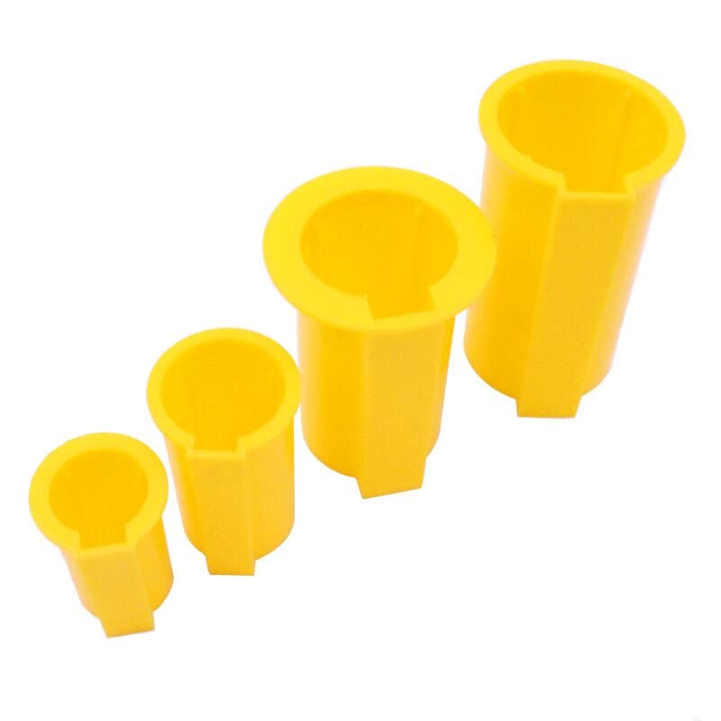 100 PCS Expanility Motor Shaft Protective Sleeve PP/PE Y63-Y160 For Motor Core Protective Shell Motor Accessories - ( Color: Y71 ID16mm )