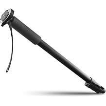 Professional Black 72" Monopod/Unipod Quick Release for Pentax-D FA 100mm f/2.8 WR Macro