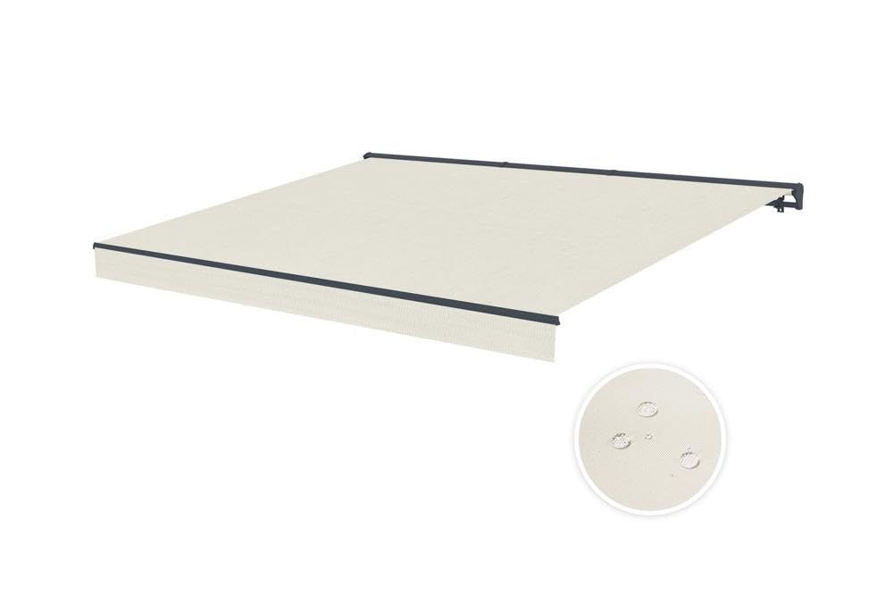 Cazeboo Tenda da sole motorizzata semicassonata FAZZIO 4x3m beige