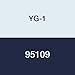 YG-1 95109 Carbide Jet-Power End Mill, Multi Flute, 45 Degree Helix, Long Length, Fine Pitch Roughing, 2-1/2" Length, 5/16"