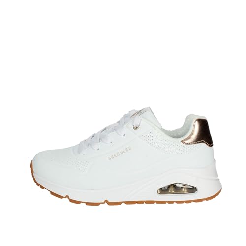 Image of Skechers Girl Uno Gen1 Shimmer Away Lace Up Shoe