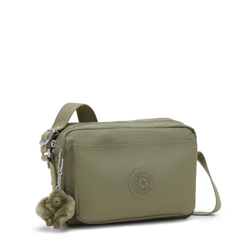 Image of Kipling Women's Abanu Medium Crossbody Bag, Lightweight, Adjustable Nylon Waist Pack with Multi-Compartment Zip Pockets