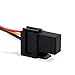 EHDIS 5 Pin Relay 12V 30A SPDT Multi-Purpose Relay Heavy Duty Standard Relay Kit Pack of 2 Model JD1914-12V-30A