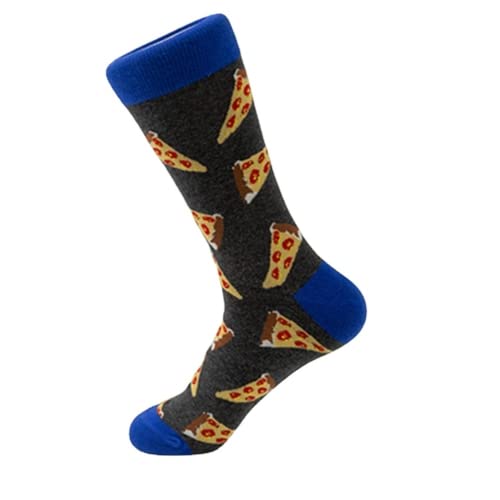 Colorful Trendy Socks Color Socks Big Skull Casual Cotton Socks Trends Mid-Calf Socks