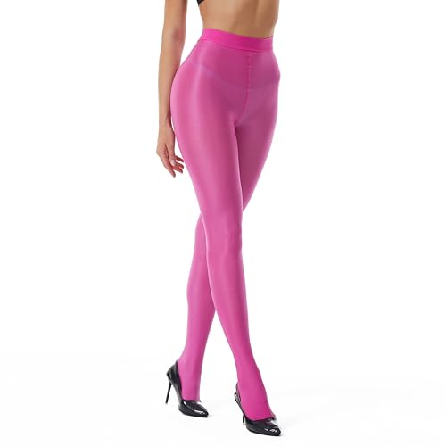 Image of Frola Shaping Tights for Women 70D Shimmery Pantyhose for Dance Ballet Glitter Socks