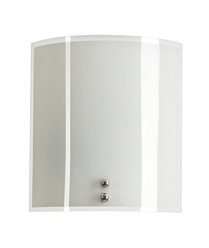 Applique murale en verre Pixel 17x19x9 cm 60 W blanc