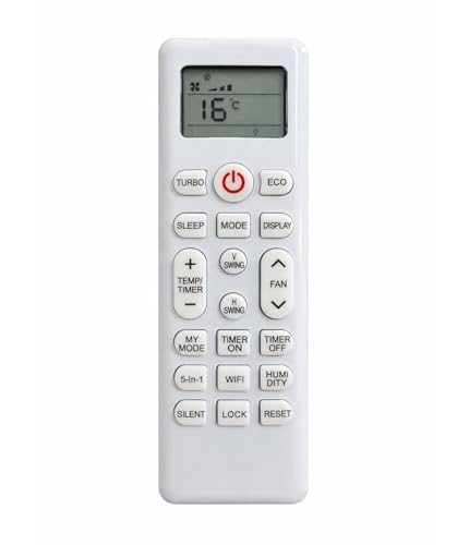 Image of BLACKSHEEP Air Condiitoner Remote Compatible for Lloyd Split Ac Remote AC-253, Your Old Remote Must Be Exactly Same