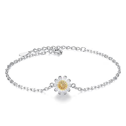Bracelet Feng Shui chrysanthème femme idéal pour le yoga et le bien-être