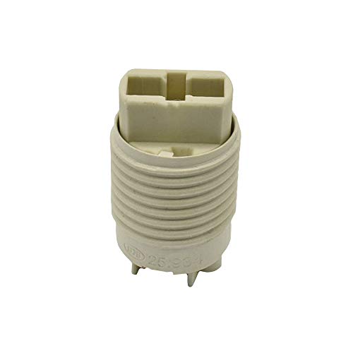 Preisvergleich Produktbild G9 Fassung Halogenlampenfassung mit rückseitigem Steckanschluss und Isolierhaube M10x1 Außengewinde 20,8x2mm