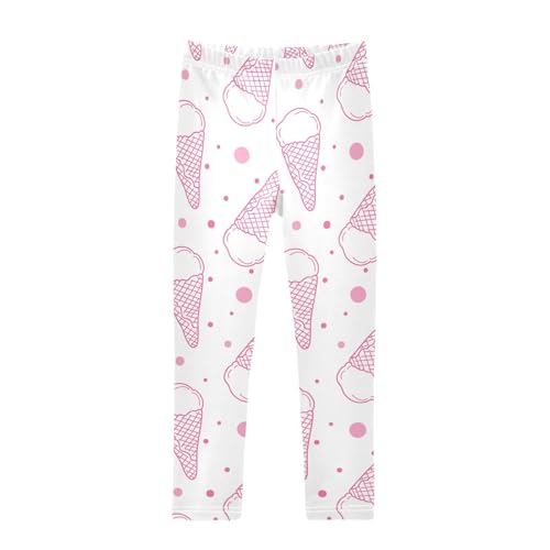 CaTaKu Girls Animals Leggings Toddler Kids Floral Athletic Tights Pants for Girls 4-10 Year