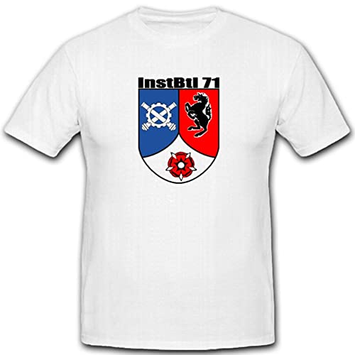 T-shirt Bundeswehr Instbtl 71 idéal pour l'atelier et le quotidien décontracté
