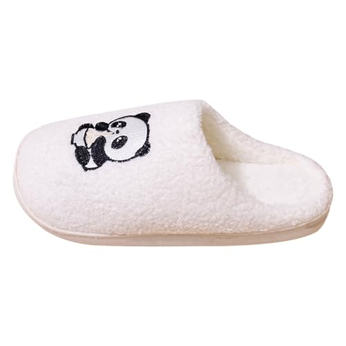 Zapatillas de estar por casa de Halloween para mujer, de felpa, mullidas, para invierno, cálidas, antideslizantes, unisex, cómodas, de fieltro, forradas, suaves, cerradas, ortopédicas, b, 40 EU