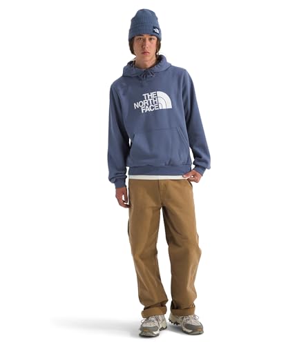 Image of THE NORTH FACE Men's Evolution Half Dome Hoodie | Sweatshirt With 2 Piece Hood, Adjustable Drawcord, Kangaroo Hand Pocket