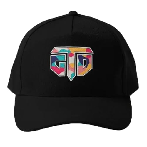 Casquettes de baseball GTD homme femme hip hop noir