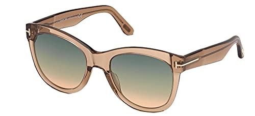 Tom Ford Womens Wallace Cat Eye Sunglasses Brown 54mm