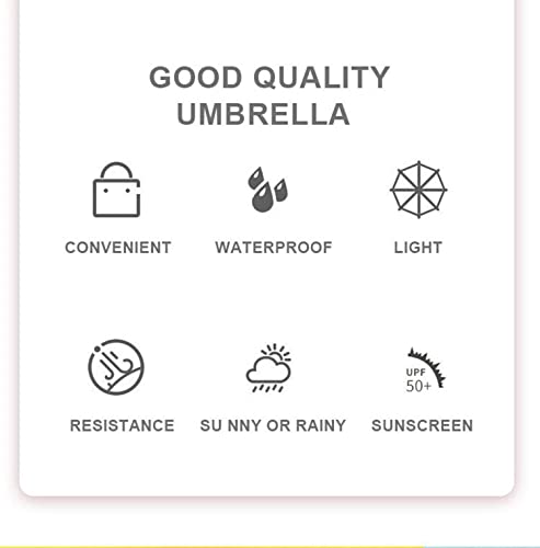 Image of House of Quirk Mini Pocket Compact Sun&Rain Umbrella Lightweight Portable Small Folding Umbrella Travel