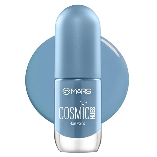 Image of MARS Cosmic Hue Nail Paint (10.0 ml) (60-CAELUS) | Intense Color | Ultra-Glossy Shine | Long-Lasting & Chip-Resistant | Non-Sticky | Quick-Drying Formula