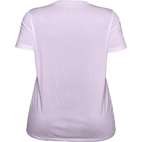 Image of Under Armour Plus Size Tech Solid Short Sleeve V-Neck