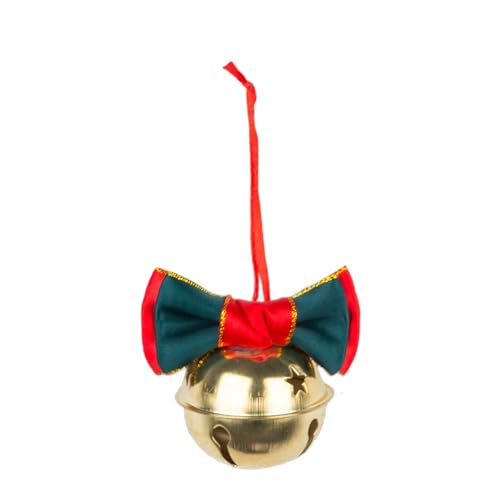 Weihnachtsschleifen für Draußen 26 Weihnachtsglocken und Bänder aus Metall, austauschbare...