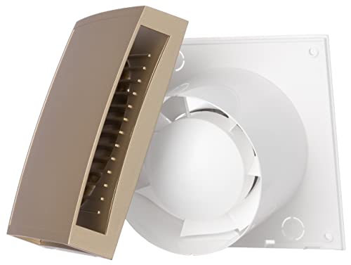 LIRAST Ø 125mm Ventilatore da Bagno d'oro con
