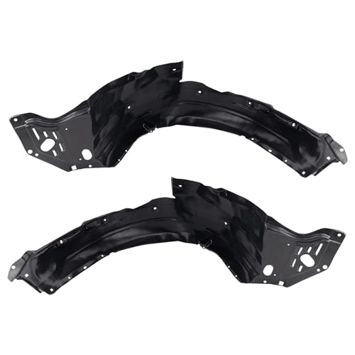Image of TRQ Front Inner Fender Liner Set Compatible with 2009-2014 Acura TSX AC1248124 AC1249124