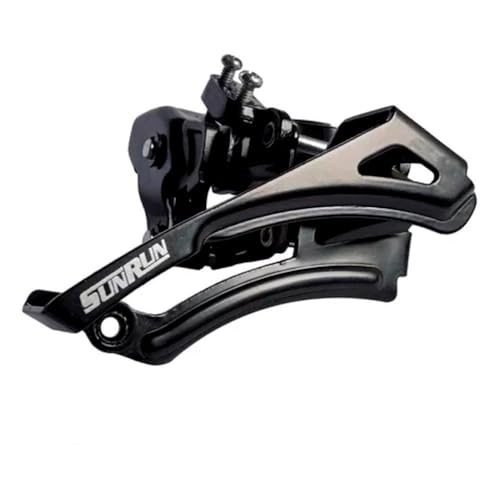 Cambio Dianteiro Indexável Para Coroas 44D Abraçadeira Alta Dual Pull Sunrun 34.9mm ou 31.8 mm