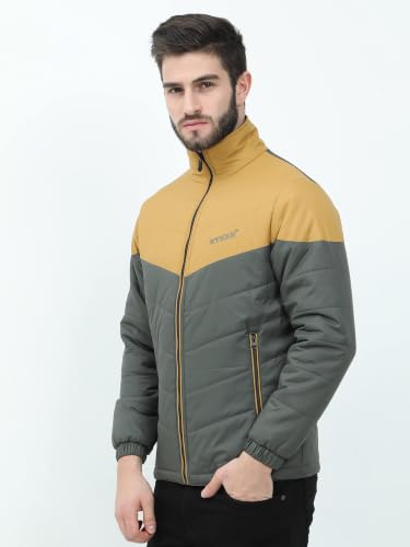 Image of Ryker Regular Fit Polyester Men's Jacket Full Sleeve Zipper Jacket for Men's