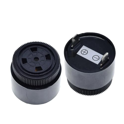 eufeifeiegds QSI-3610 Cicalino piezoelettrico attivo 80dB 12V 24V di allarme 36X32mm impermeabilizzante