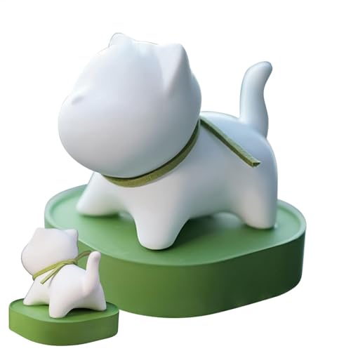 車用芳香剤、猫の形のアロマディフューザー,猫の形の車の香り芳香剤 | カーインテリアアクセサリー、家庭用、スタジオ用の再利用可能な自動車用消臭剤