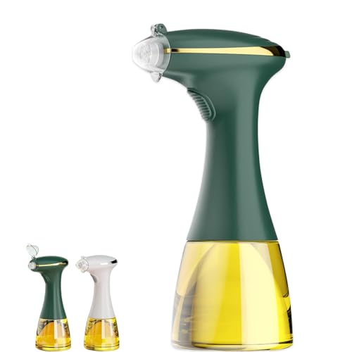 Spruzzatore elettrico per olio da 350 ml, nebulizzatore elettrico per cucinare, bottiglia di nebbia ricaricabile all'olio d'oliva per friggitrice ad aria, insalata, barbecue, cuocere, arrostire,