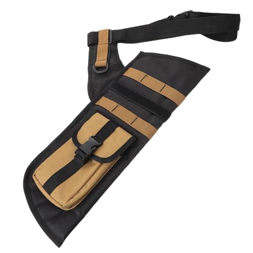 Carquois portable grande capacité avec poche pour accessoires de tir