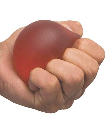Image of Medtrix Gel Exerciser Ball Soft Stress Relief Ball Hnad Exerciser Ball Finger Exerciser - Universal